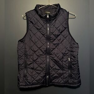 NY Threads Navy Vest Jacket Womens Size XL